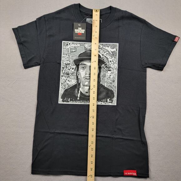 The Marathon Clothing Shirt Mens Small Black Graphic Tee TMC Crenshaw Slauson - Picture 9 of 9